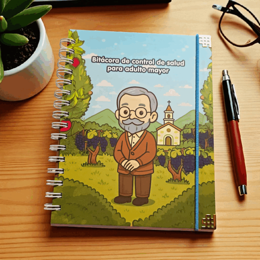 Bitácora de control de salud para adulto mayor