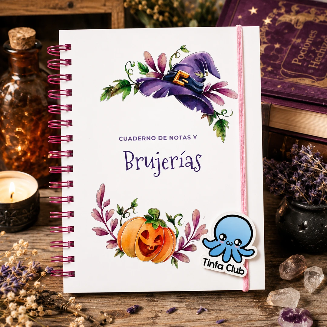 Cuaderno de notas y brujerías