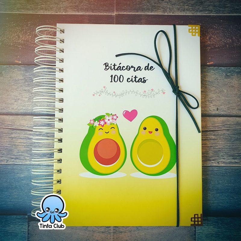 Bitácora de 100 citas - Tapa