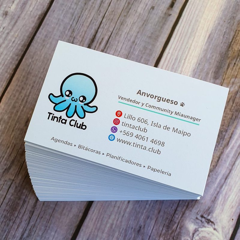 Tarjetas de presentación